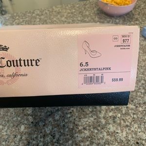 Juicy couture pink heels